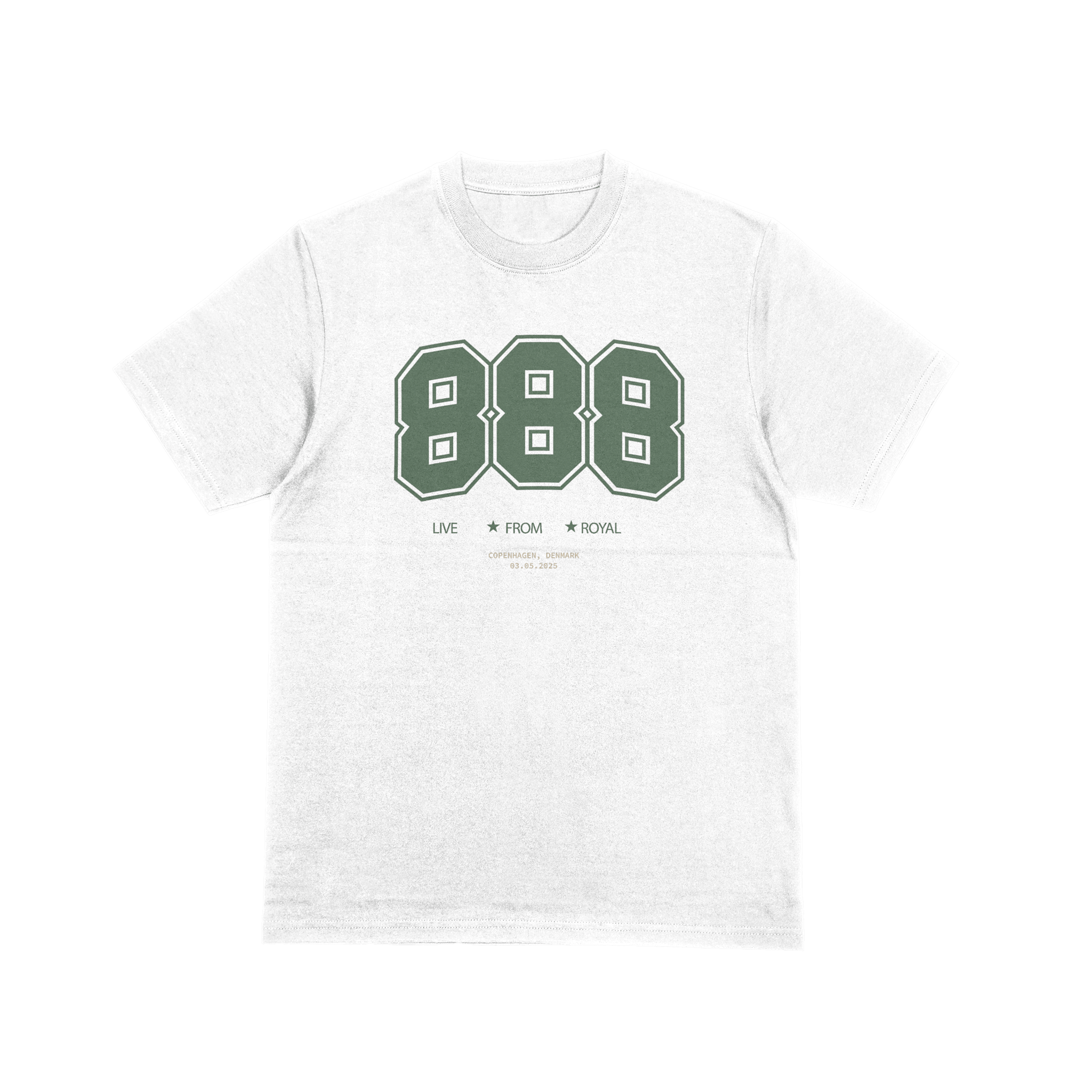 888 ROYAL TEE WHITE